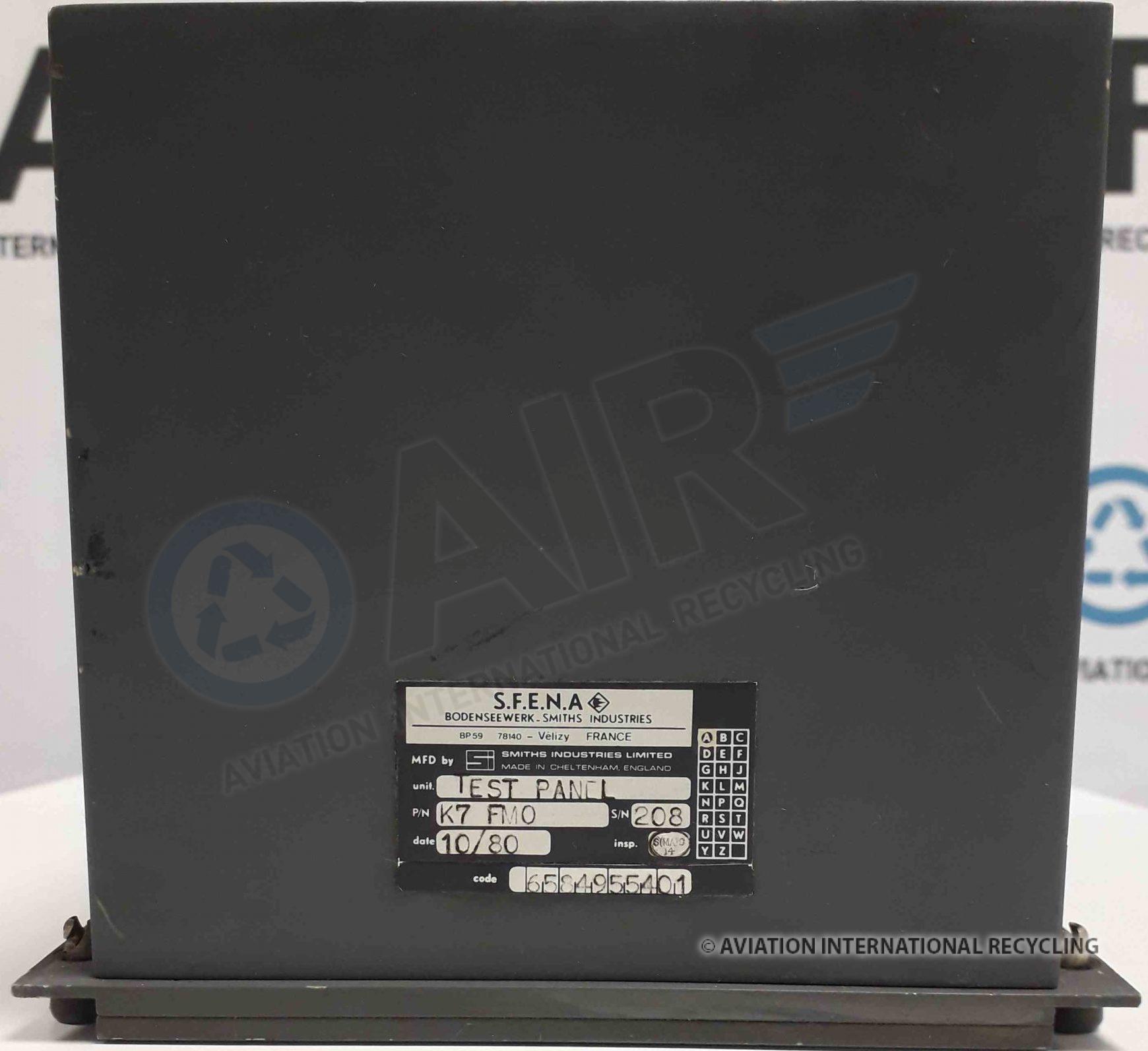 AUTOMATIC FLIGHT CONTROL SYSTEM PANEL - Aviation International Recycling