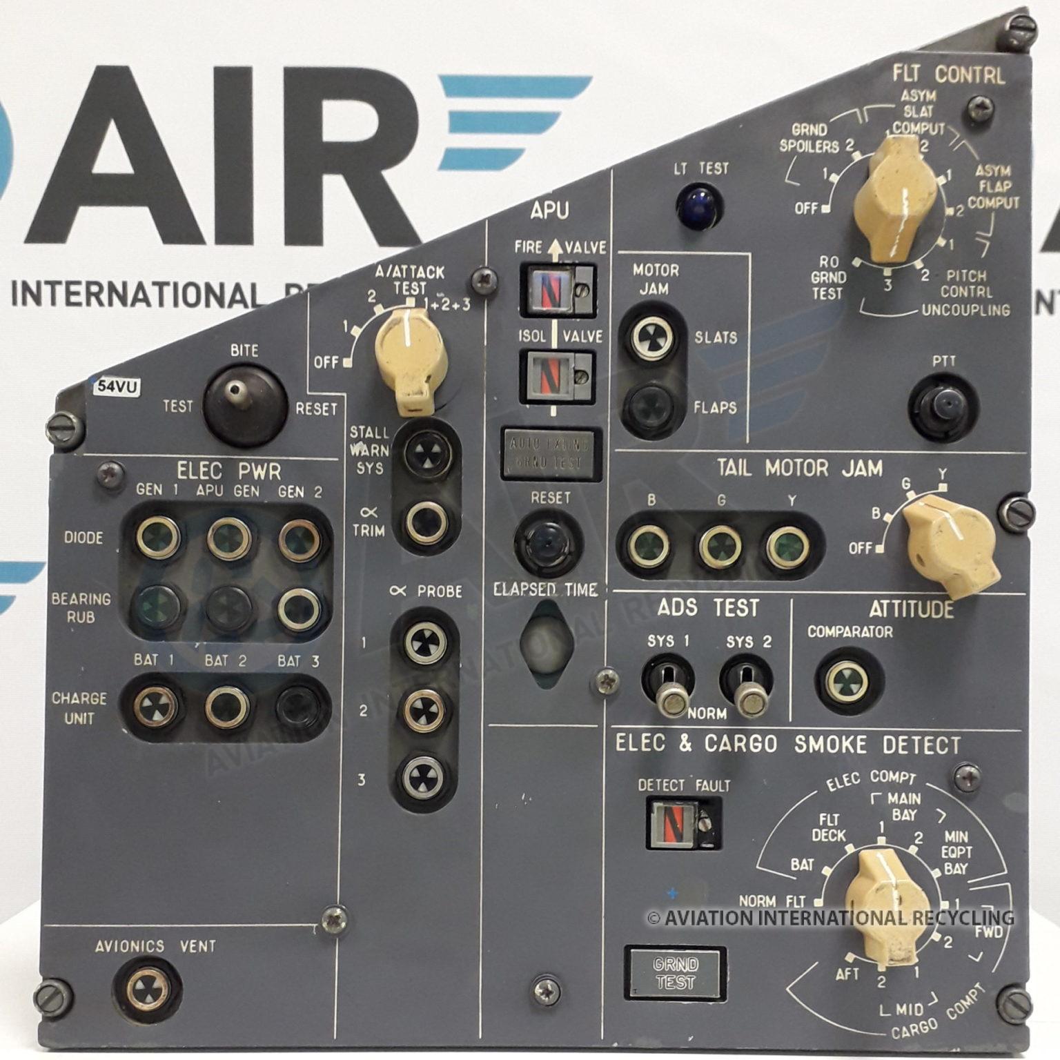 APU CONTROL PANEL - Aviation International Recycling