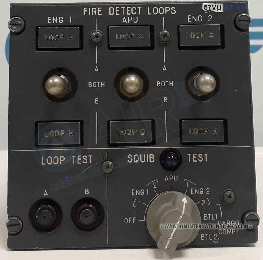 Aircraft Fire Loop Routing FIRE DETECT LOOPS PANEL - Aviation International Recycling